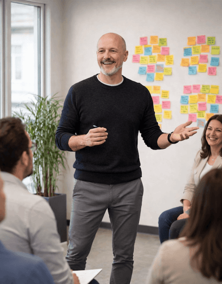 One of Matt's workshops