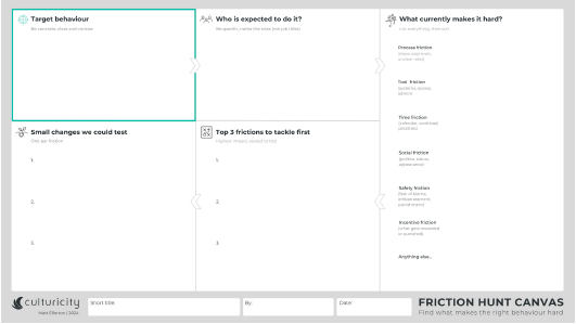Friction Hunt Canvas